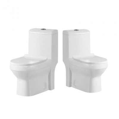 China Manufacturer Bathroom Fittings Wall Mounted Washdown Wc Toilet Size with Slow Down Seat Cover