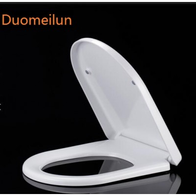 New design Pure UF Urea bathroom elongated commercial toilet seat cover with slow fall function