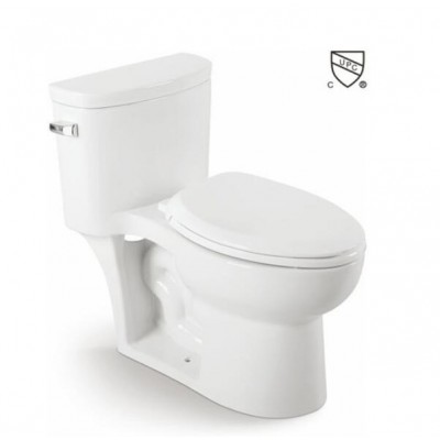 UPC standard square one piece toilet for America