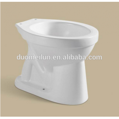 Africa cheap economic simple hand flush toilet with saving water